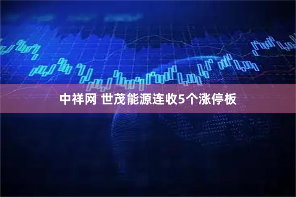 中祥网 世茂能源连收5个涨停板