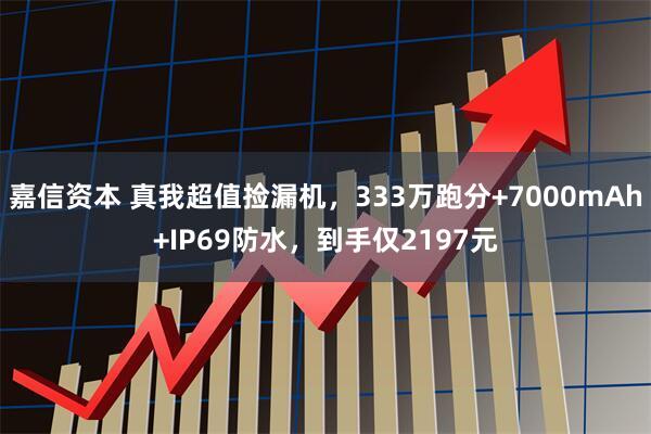 嘉信资本 真我超值捡漏机，333万跑分+7000mAh+IP69防水，到手仅2197元