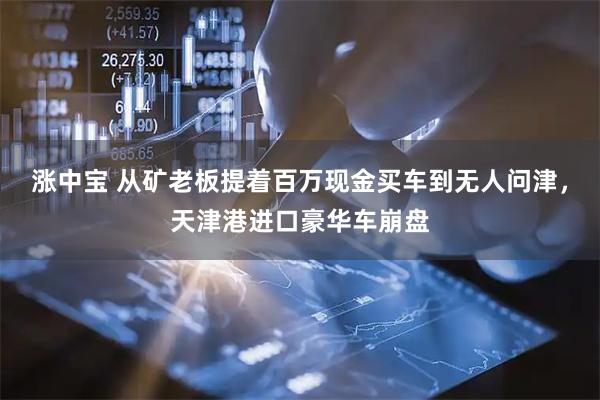 涨中宝 从矿老板提着百万现金买车到无人问津，天津港进口豪华车崩盘